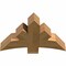 Ekena Millwork Davenport Rough Sawn Timber Gable Bracket, Western Red Cedar, 36"W x 23"H x 6"D x 6"F, 15/12 Pitch GBW036X23X0606DAV00RWR - alternate 2